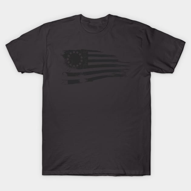 1776 Flag T-Shirt by Etopix